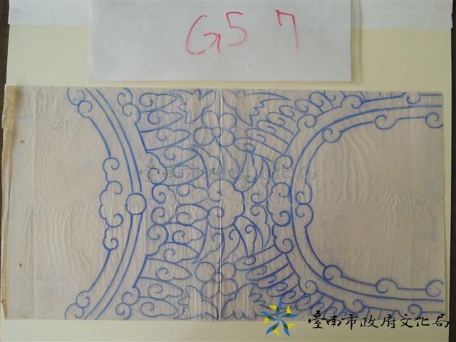 草仔堵頭手繪稿藏品圖，第1張