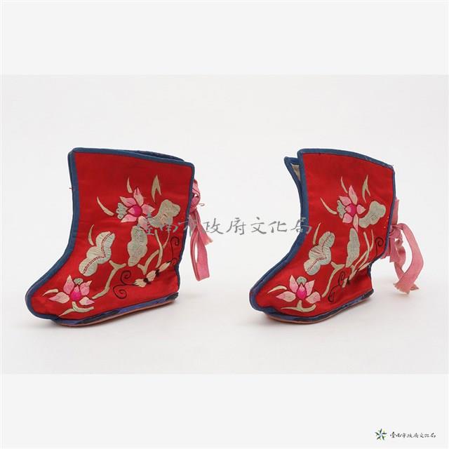 纏足花鞋藏品圖，第1張