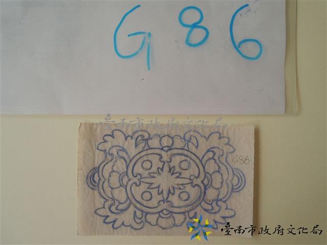 花草堵頭手繪稿藏品圖，第1張