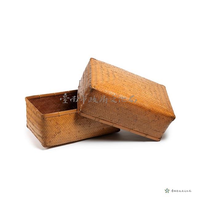 竹編行李箱藏品圖，第1張