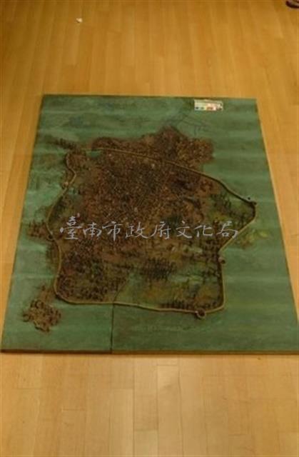 前清府城模型藏品圖，第1張