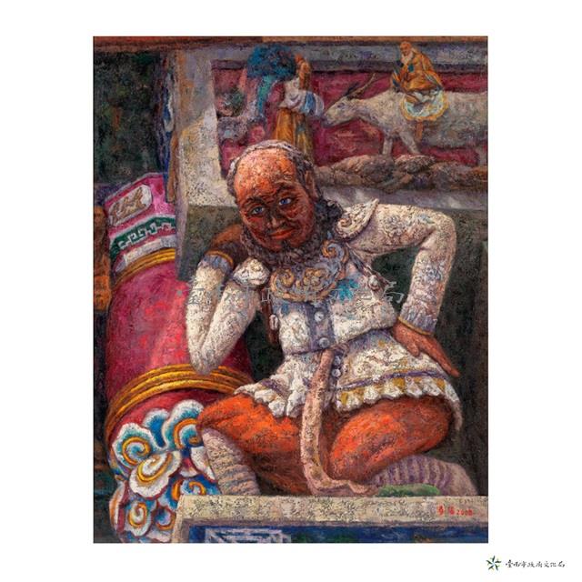 憨番扛廟角2藏品圖，第1張