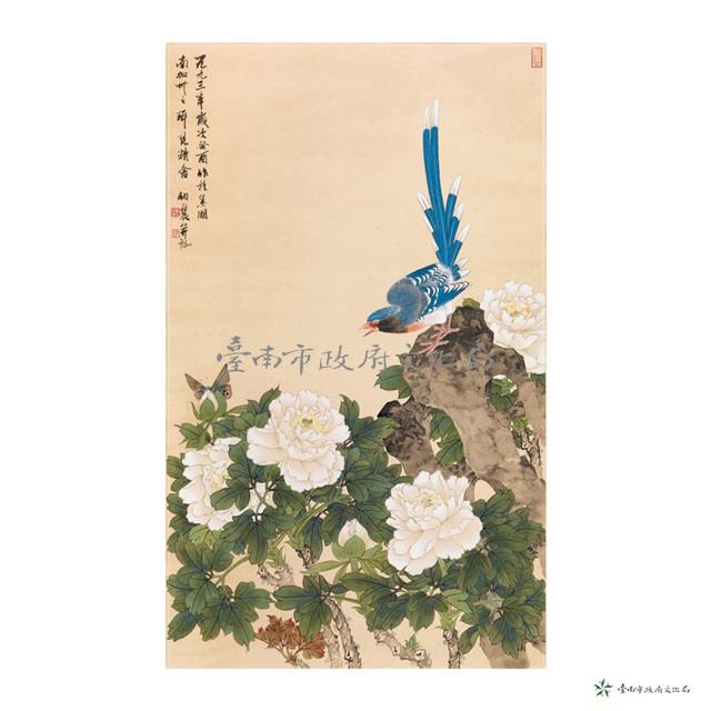 牡丹壽帶藏品圖，第1張