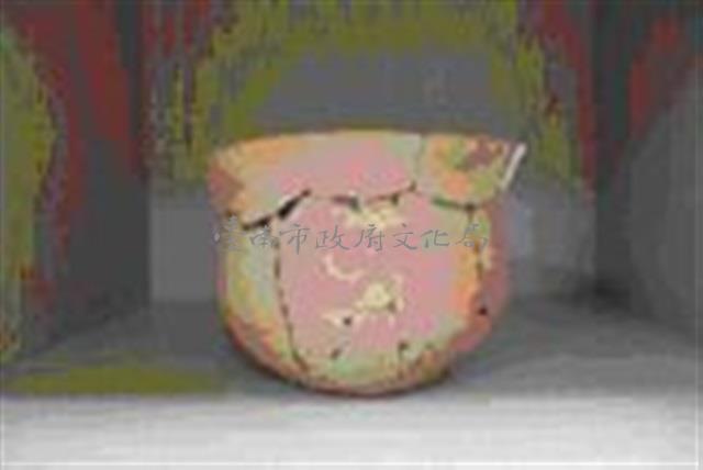 紅褐色夾砂敞口盆藏品圖，第1張