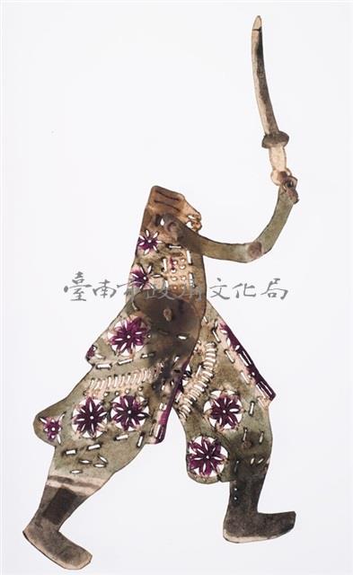 皮影戲偶藏品圖，第2張