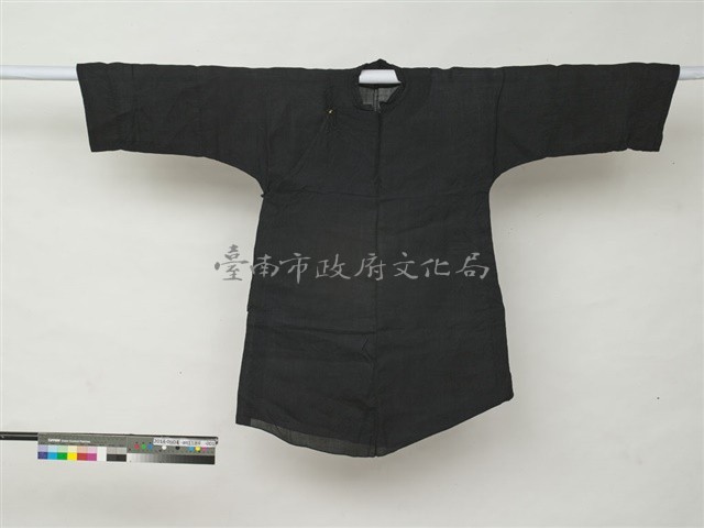 夏衣黑色女用長衫藏品圖，第1張