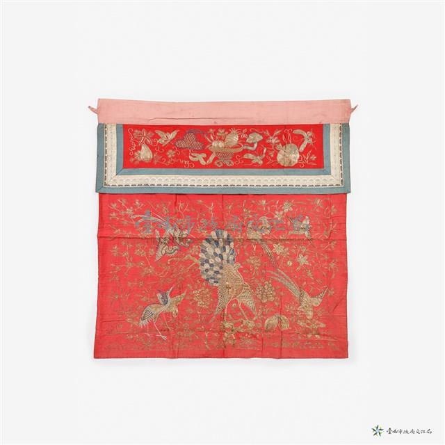 盤金花鳥桌裙藏品圖，第1張