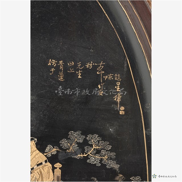 四面彩繪推門一對藏品圖，第11張