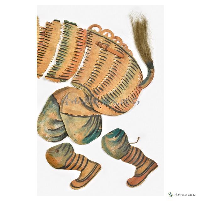 皮影戲偶-弄獅藏品圖，第9張