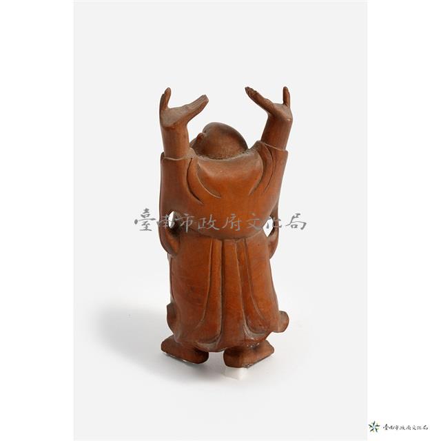 彌勒佛木雕藏品圖，第4張