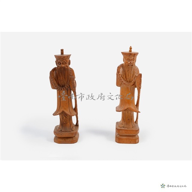 古木雕刻藏品圖，第4張