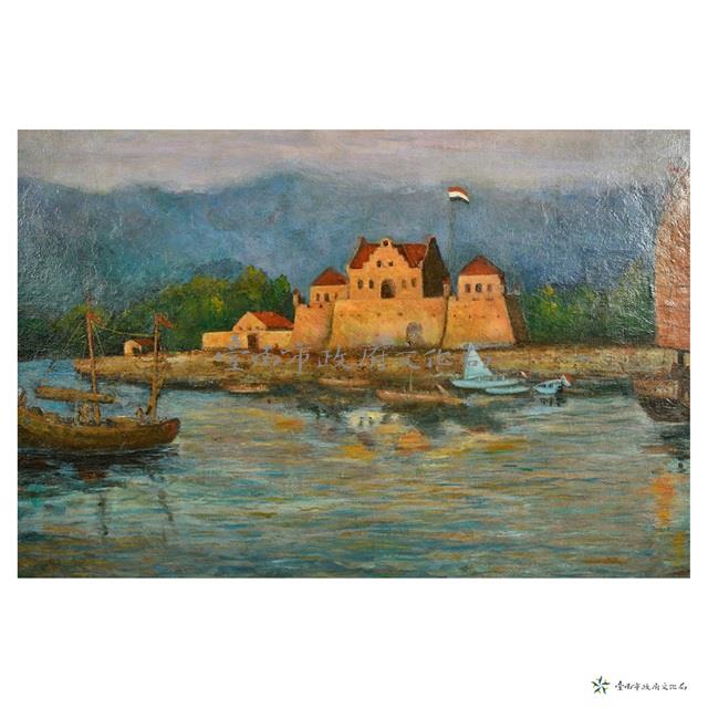 赤崁樓夕照圖藏品圖，第4張