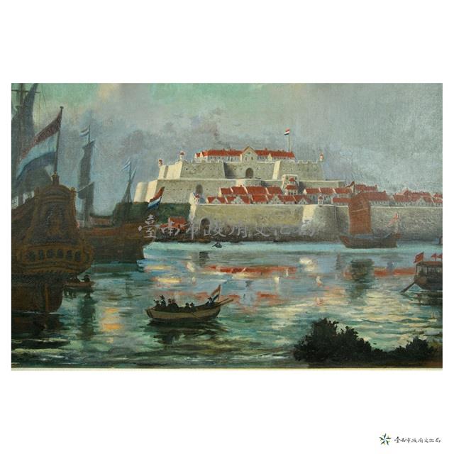 熱蘭遮城晨景圖藏品圖，第4張
