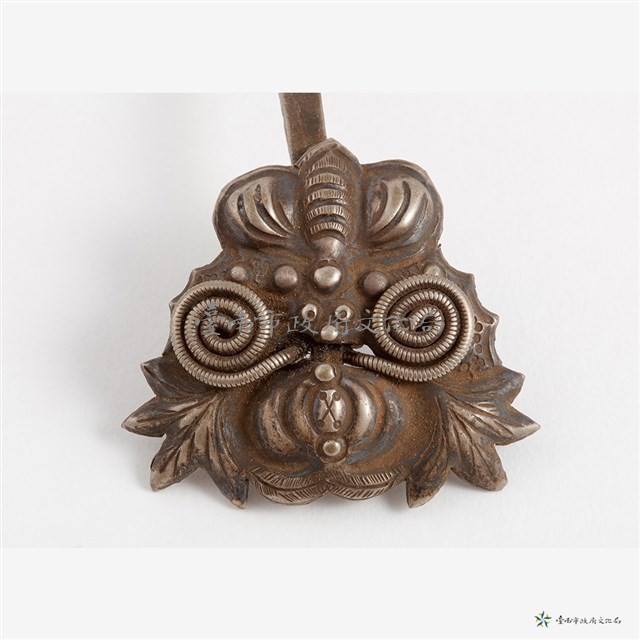 蝴蝶銀髮簪藏品圖，第4張