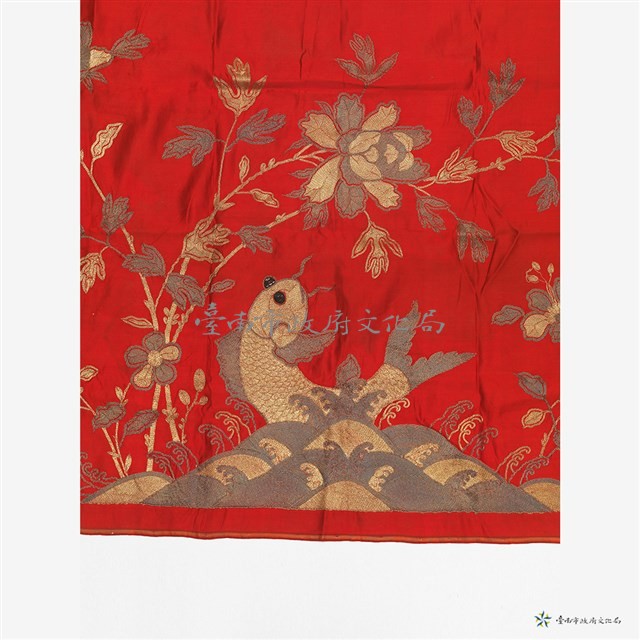 鯉魚牡丹壁飾藏品圖，第4張