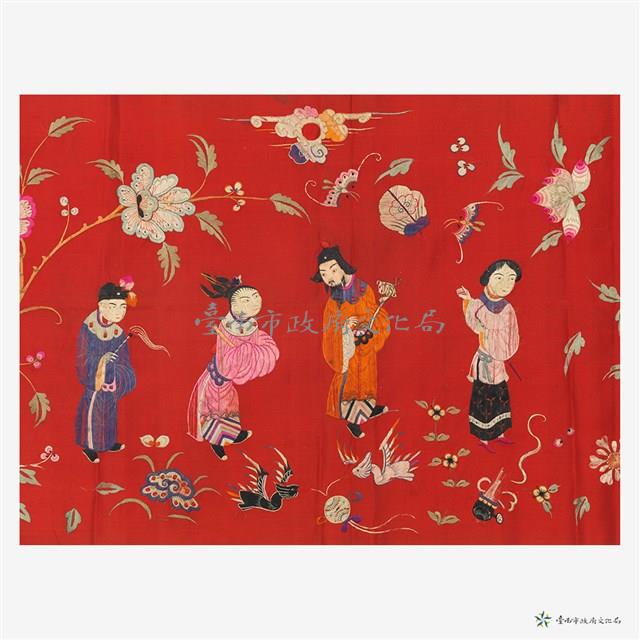 人物花鳥繡片藏品圖，第4張