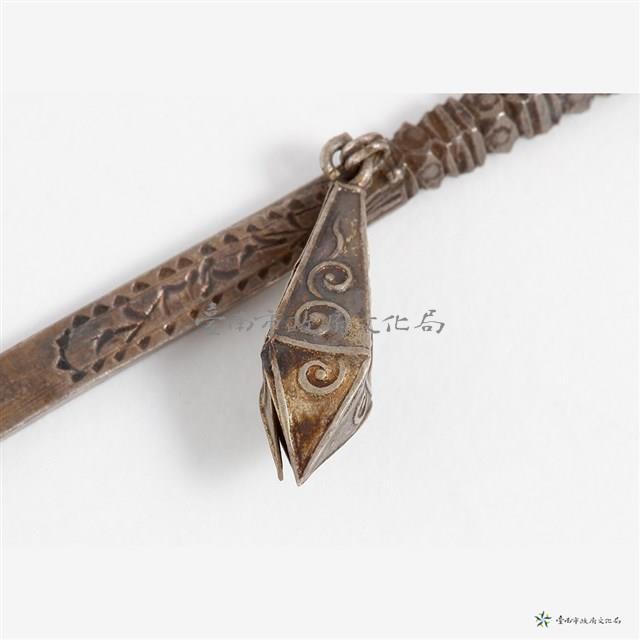 銀髮簪三支藏品圖，第4張