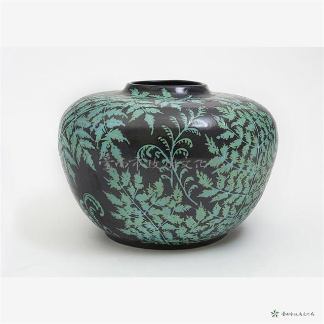 雕釉瓷器(黑色底陶器)藏品圖，第4張