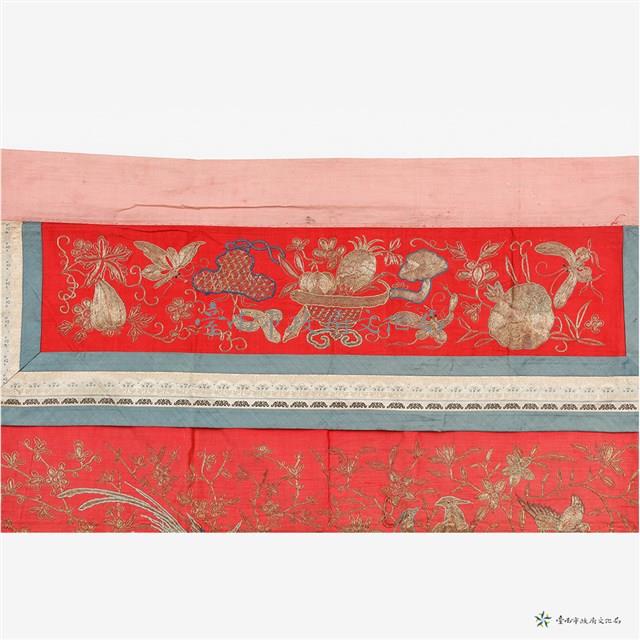 盤金花鳥桌裙藏品圖，第4張