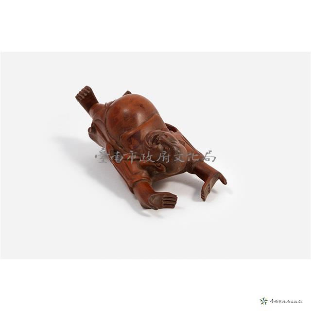 彌勒佛木雕藏品圖，第5張