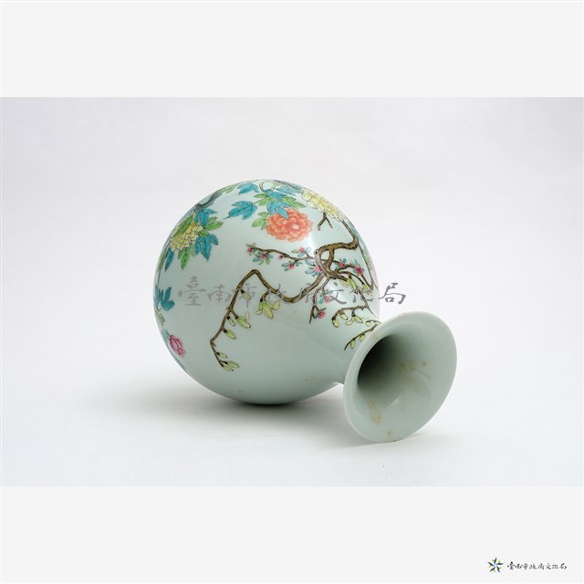仿清粉彩牡丹玉壼春藏品圖，第5張