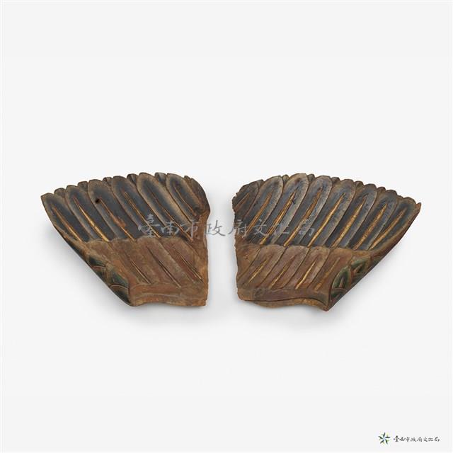 飛鳳花材一對藏品圖，第25張