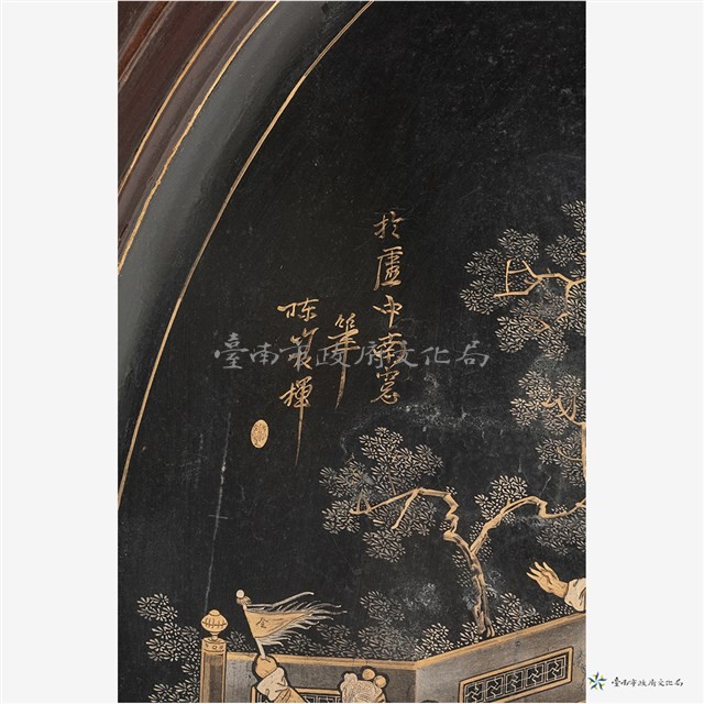 四面彩繪推門一對藏品圖，第8張