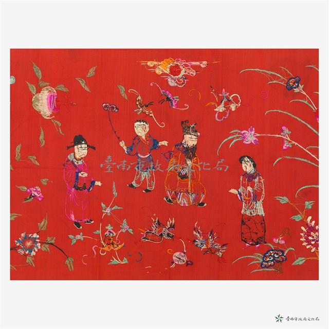 人物花鳥繡片藏品圖，第8張