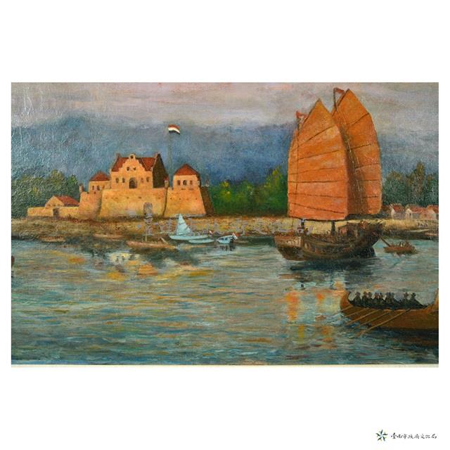 赤崁樓夕照圖藏品圖，第9張