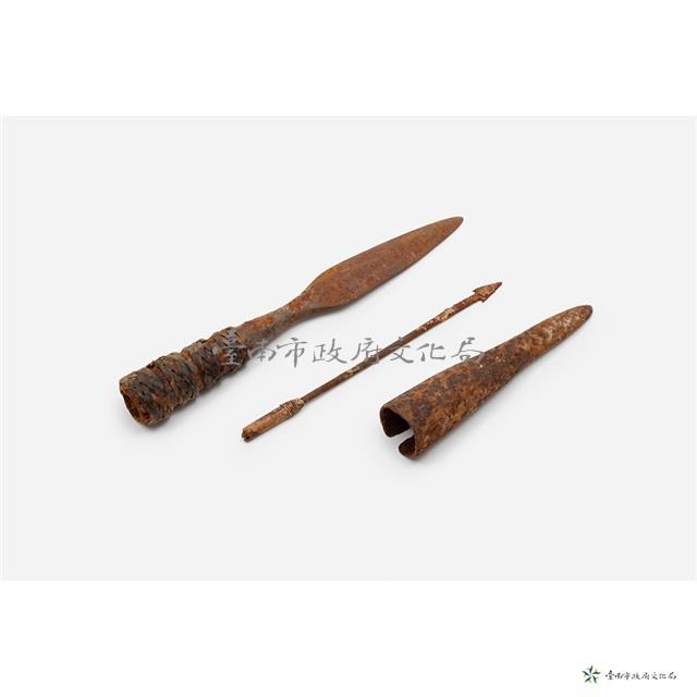 杖刀、箭藏品圖，第1張