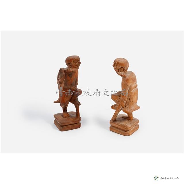 古木雕刻藏品圖，第2張