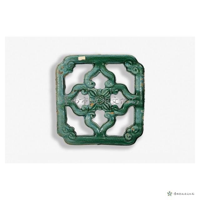 綠釉交趾窗	 	藏品圖，第1張