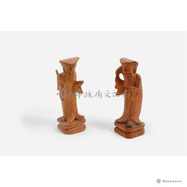 古木雕刻藏品圖，第2張