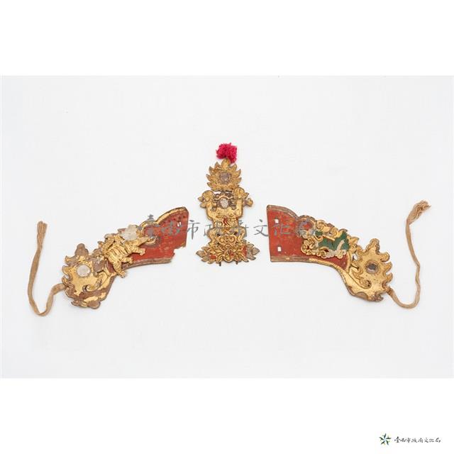 紅頭司公頭飾一組藏品圖，第1張