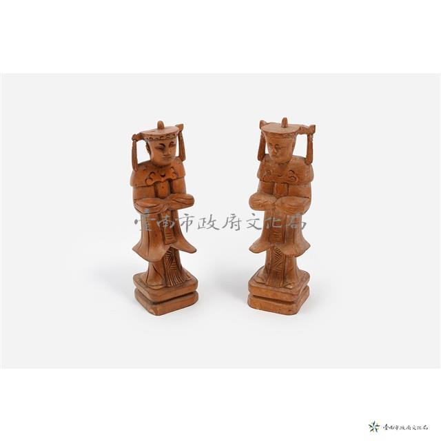 古木雕刻藏品圖，第2張