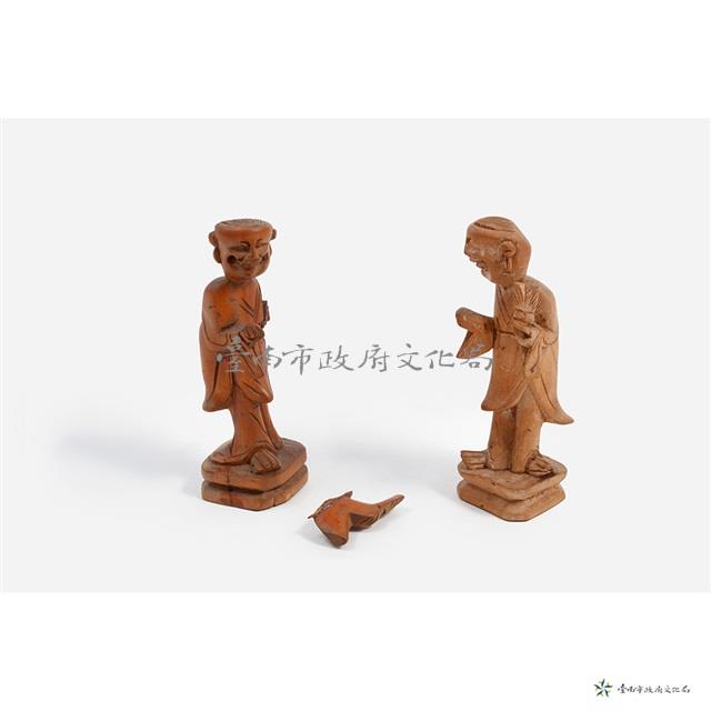 古木雕刻藏品圖，第2張