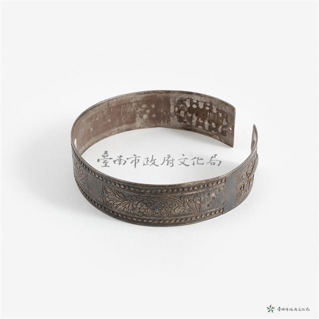 花開富貴銀鐲藏品圖，第2張