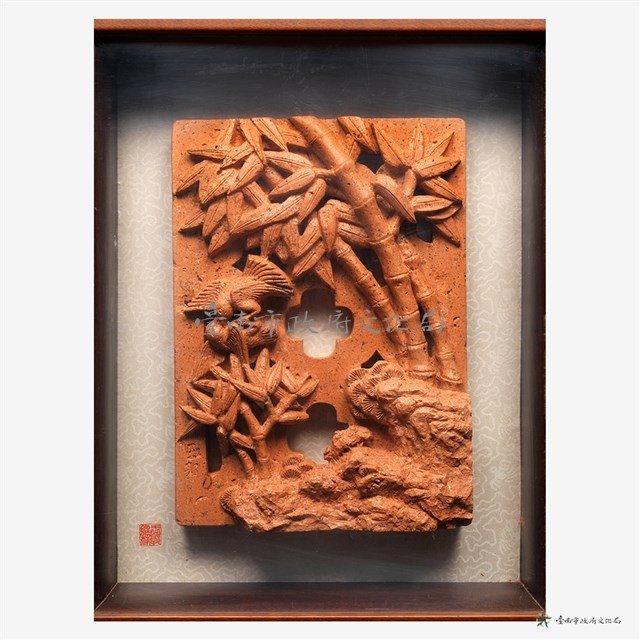 磚雕作品-竹藏品圖，第2張