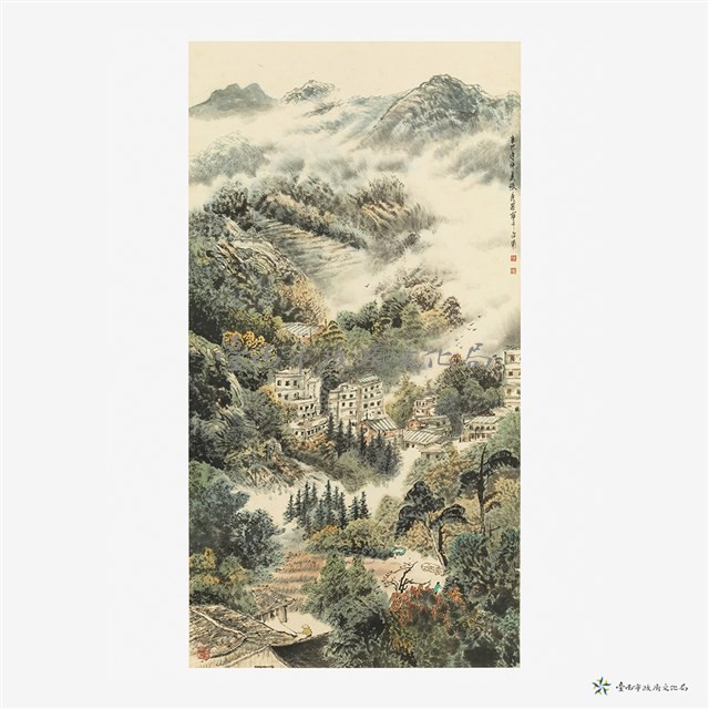 寄語畫筆故鄉情藏品圖，第2張