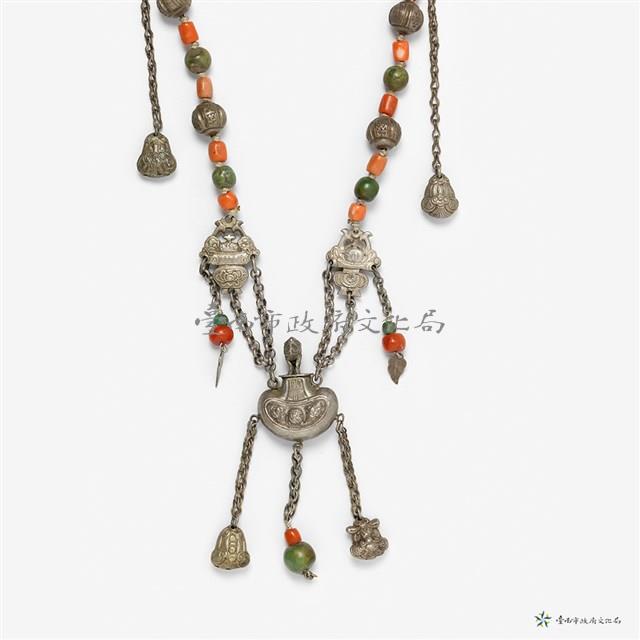 銀錨型墜飾項鍊藏品圖，第2張