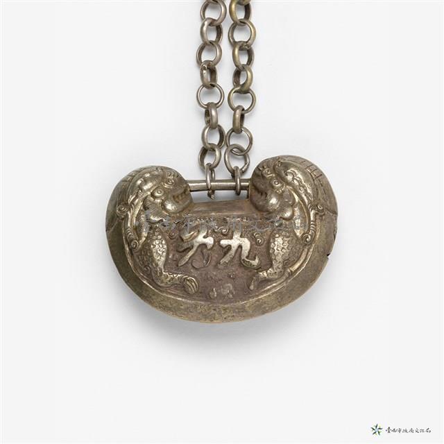 銀鎖項鍊藏品圖，第2張