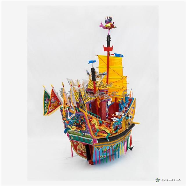 紙糊王船藏品圖，第12張
