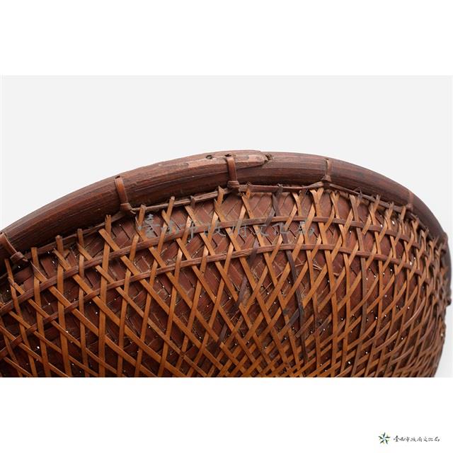 竹織花籃藏品圖，第6張