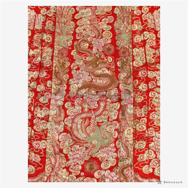 盤金繡新娘裙藏品圖，第6張