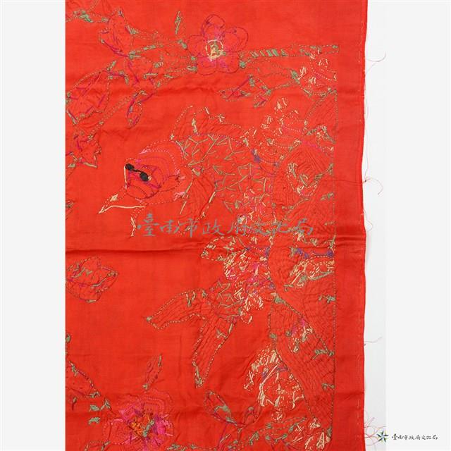 鯉魚牡丹綵繡藏品圖，第6張