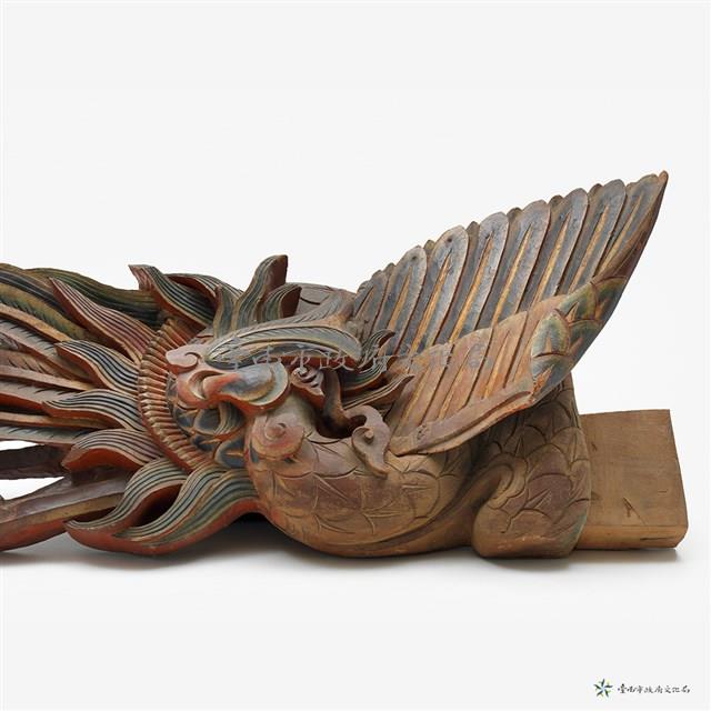 飛鳳花材一對藏品圖，第16張