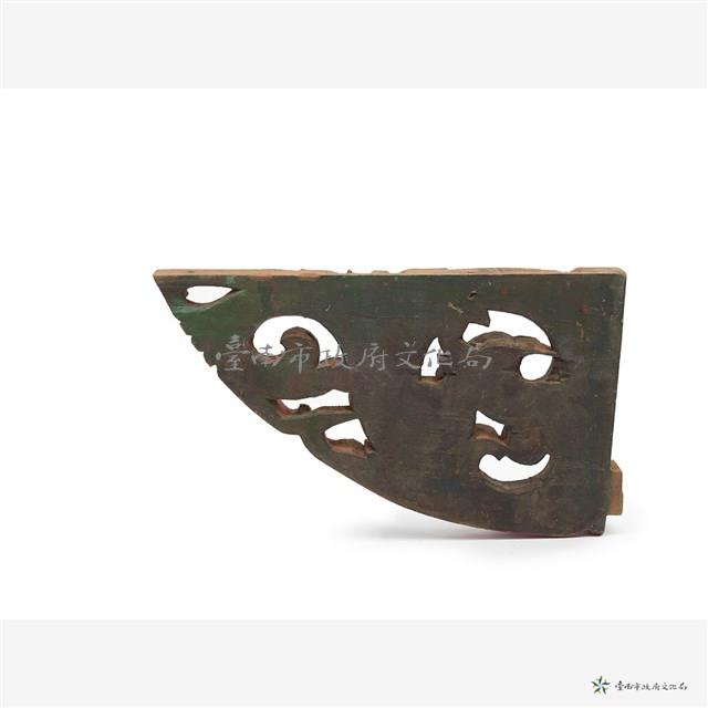 鏤刻蓮花木片1只藏品圖，第3張