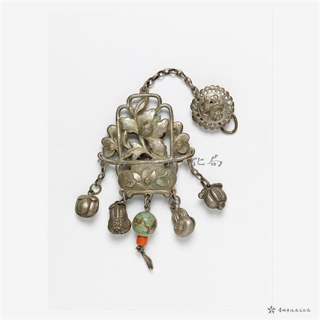 銀花籃吊飾藏品圖，第3張