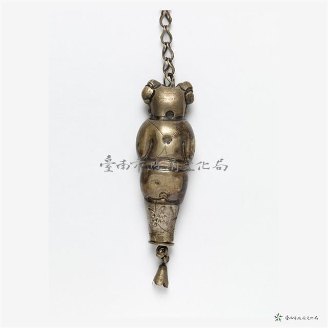 銀童子藏針筒墜飾藏品圖，第4張