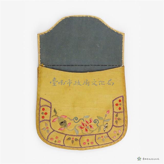 黃底花卉紋錢包藏品圖，第4張